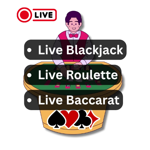 online casino live dealer games